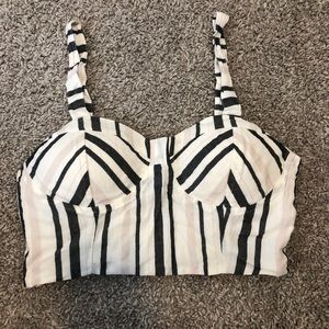 American Eagle fitted Crop Top - Small